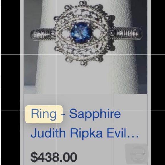 🧿 Judith Ripka evil eye ring - Picture 8 of 8